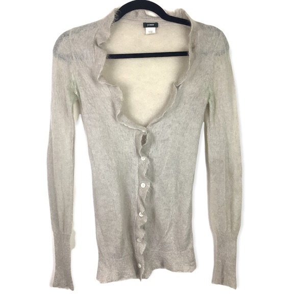 J. Crew Sweaters - J.Crew mohair/wool cardigan size small
